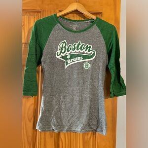 Boston Bruins St Pattys Top